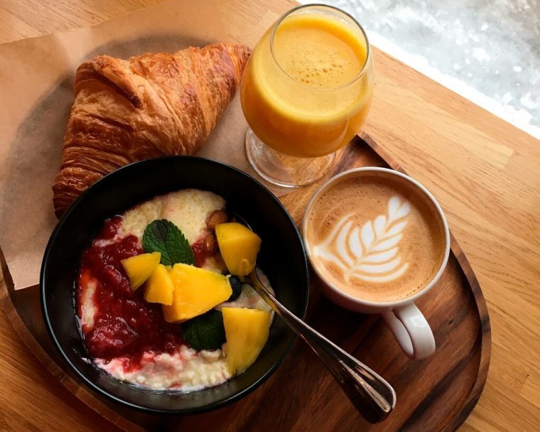 Завтрак с кофе