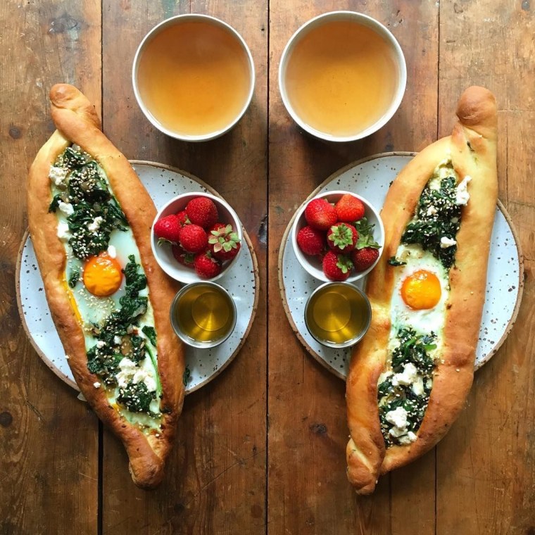 Вкусный и красивый завтрак