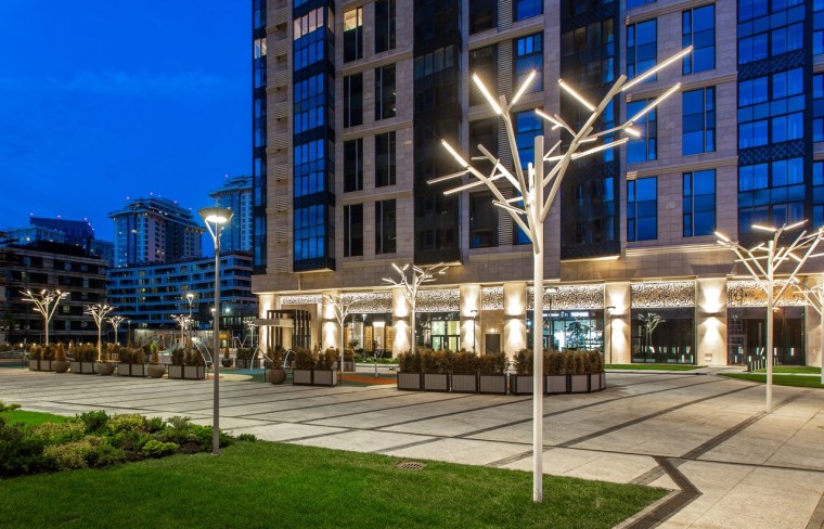 Долина Сетунь ночью