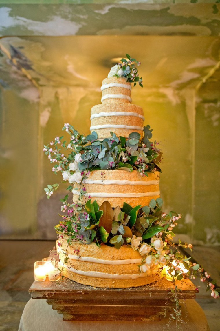 Свадебный медовый торт