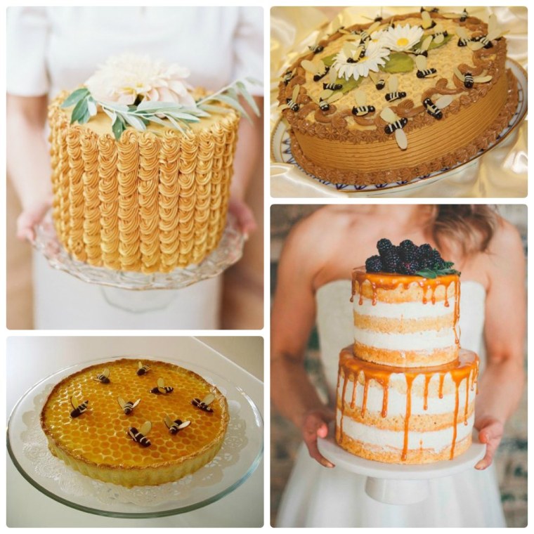 Свадебный торт медовик
