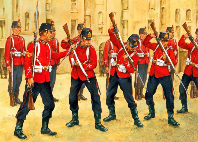 Униформа английской армии 19 века