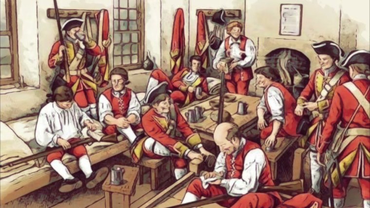 Британская армия 17 века