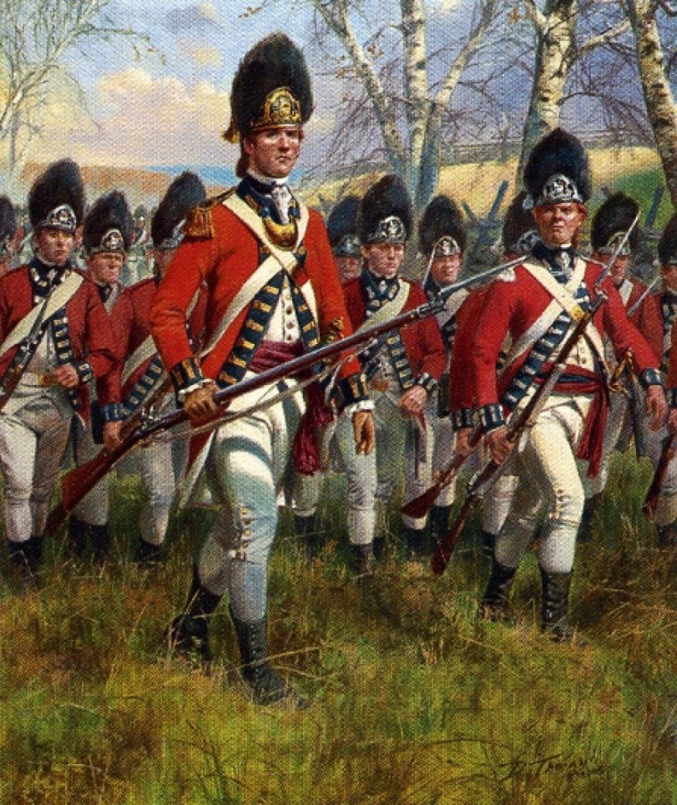 Британские гренадеры 1812