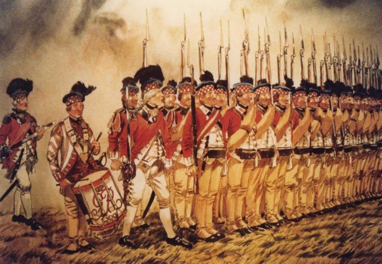 Британская армия в войне за независимость США