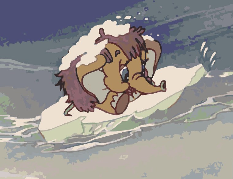 Мультик про мамонтенка