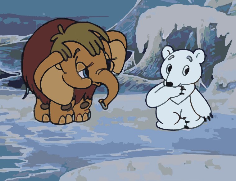 Мама для мамонтенка мультфильм 1981 кадры