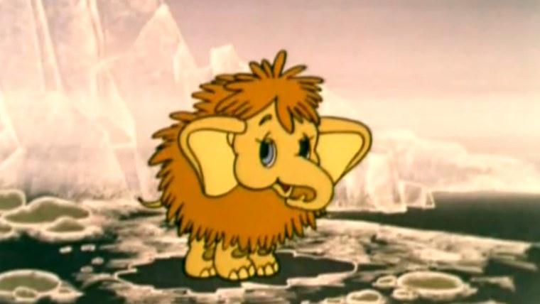 Мультфильм про мамонтенка