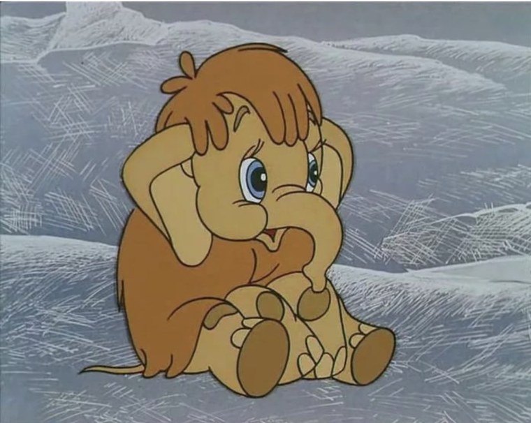 Мультфильм про мамонтенка