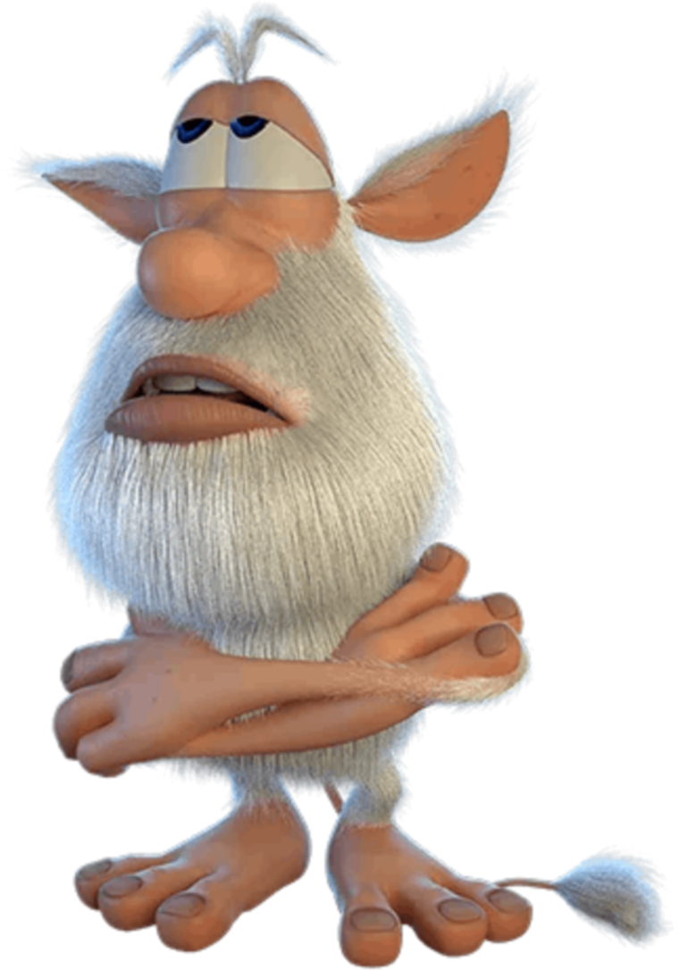 Герои мультика Буба