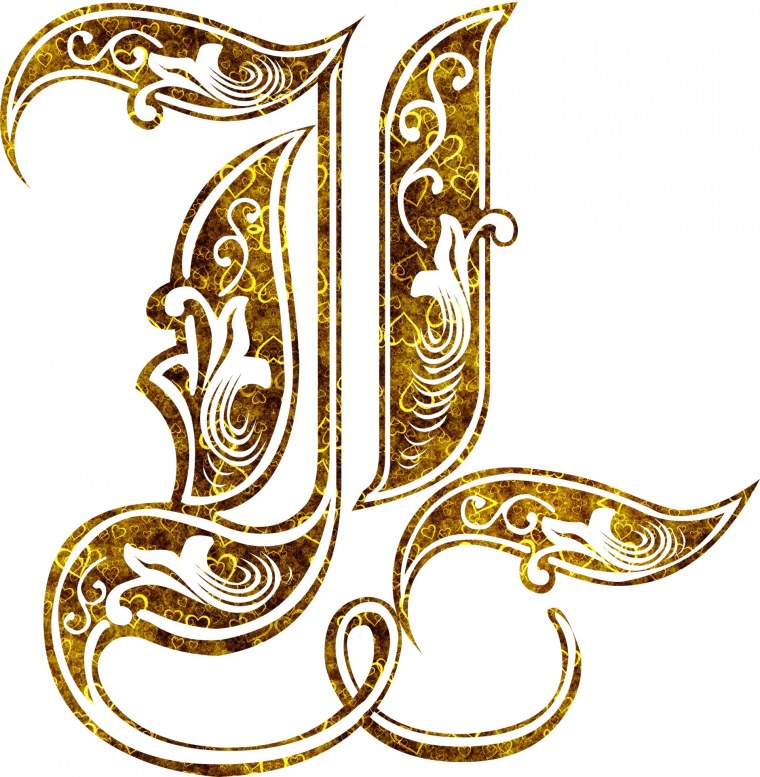 Красивая буква а заглавная