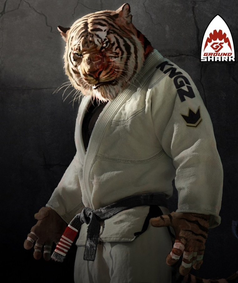 Тигр Jiu - Jitsu