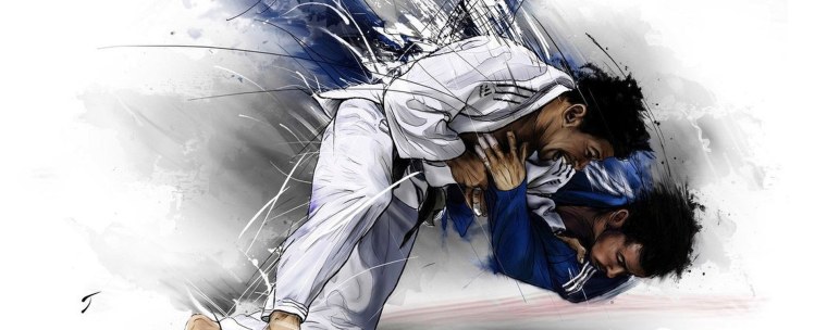 Фон спорт дзюдо