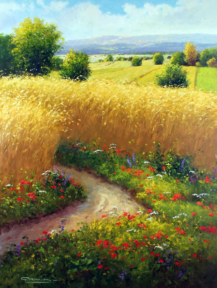 Gerhard Nesvadba австрийский художник