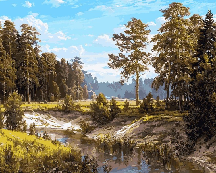 Художник-самоучка Сергей Басов.