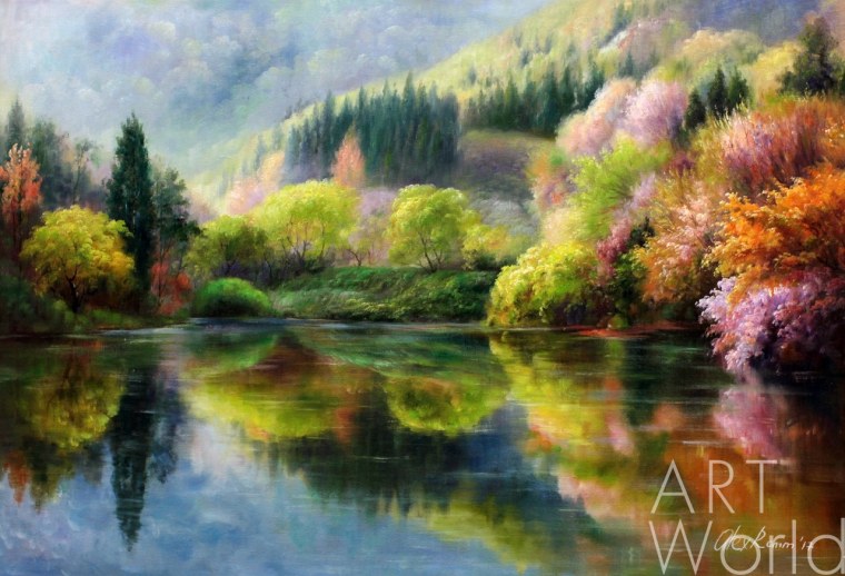 Пейзажи маслом Ромм Александр