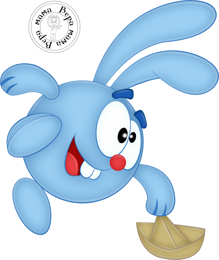 Крош из мультика Смешарики