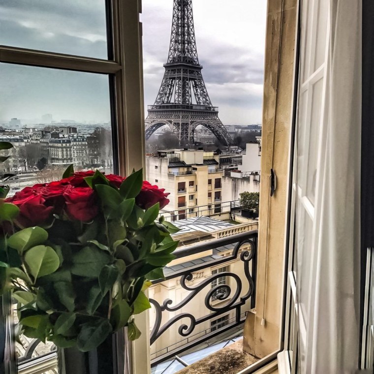 Париж балкон Эйфель