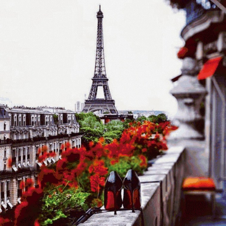 Парижские цветы
