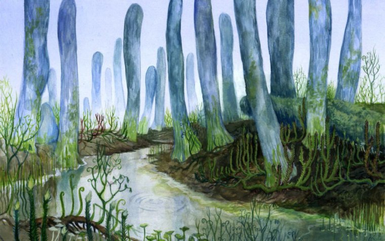 Силурийский период псилофиты