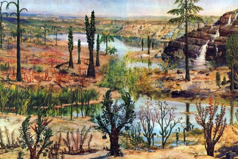 Девонский период палеозойской эры