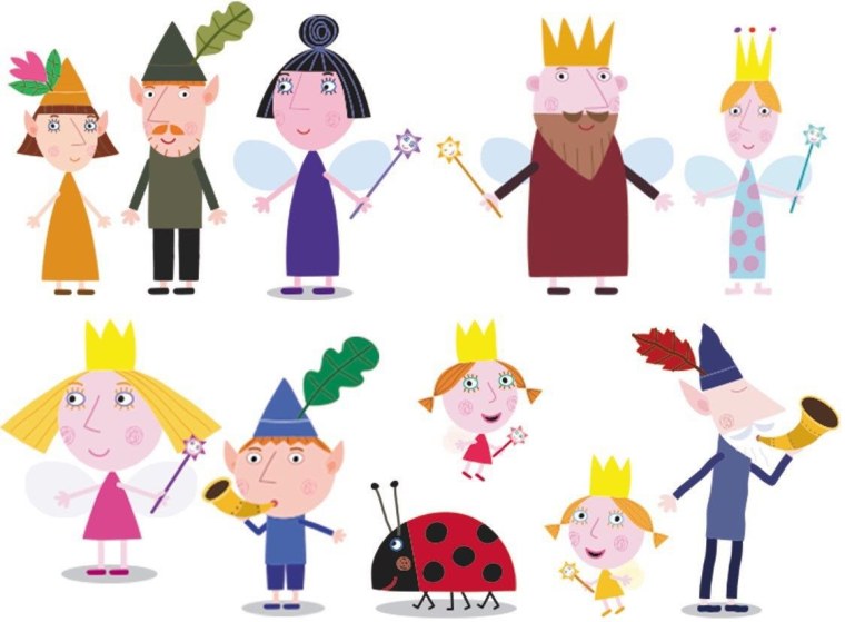 Королевство Бена и Холли герои