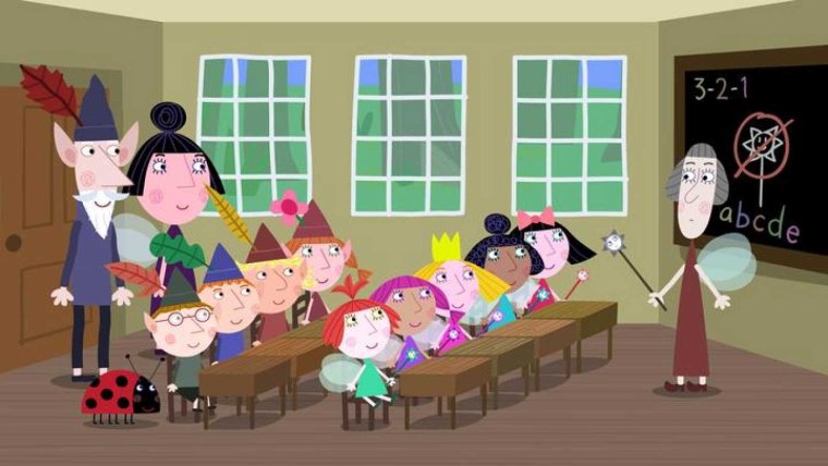 Маленькое королевство Бена и Холли школа эльфов