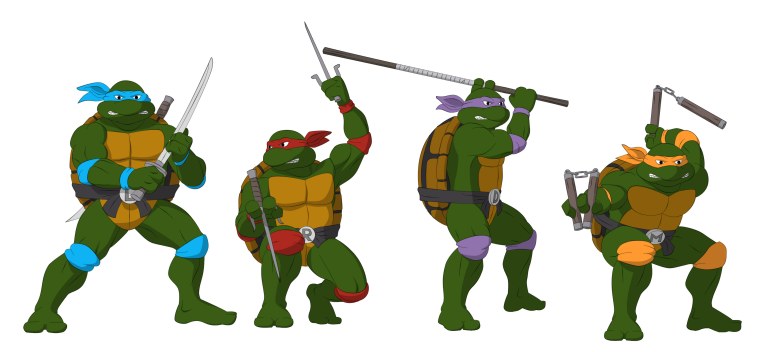 Черепашки ниндзя 1987 герои