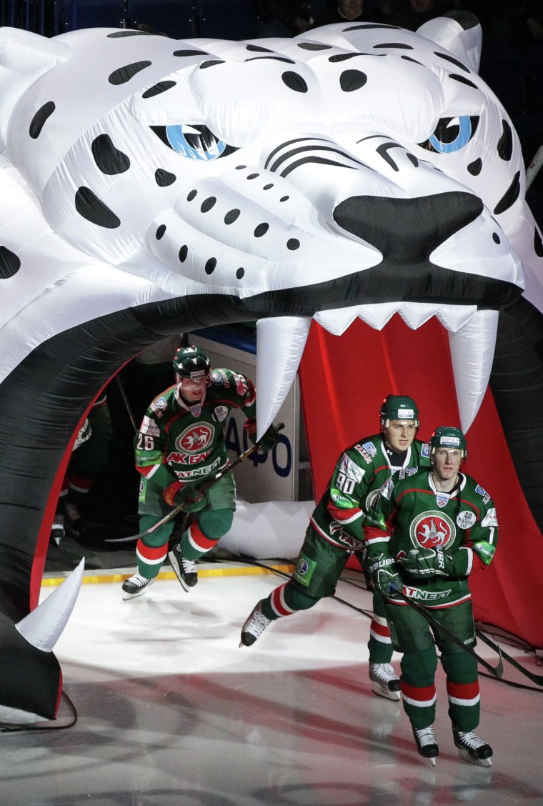 Хоккеист Якубов АКБАРС