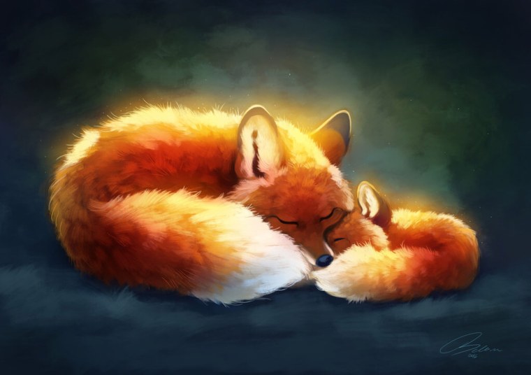 Спящий Лисенок