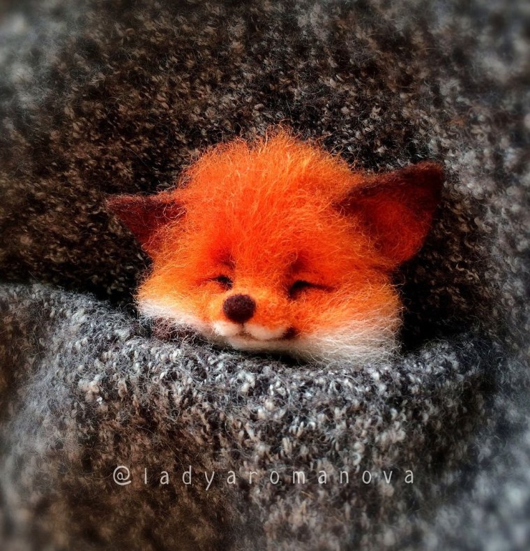 Маленький пушистый Лисенок