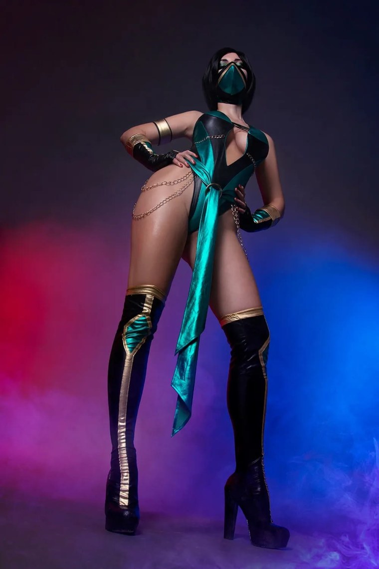 Косплей мортал комбат Джейд