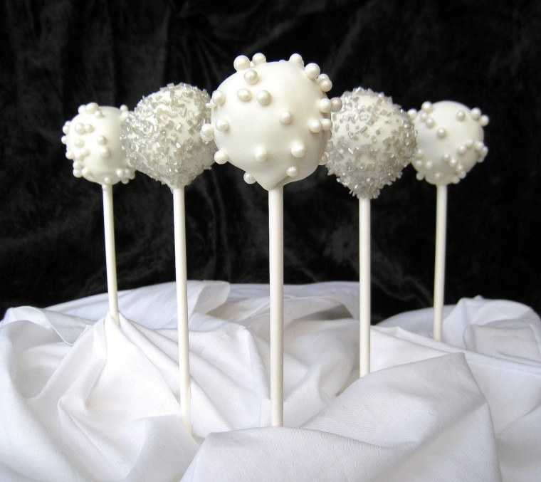 Кейк попсы на свадьбу