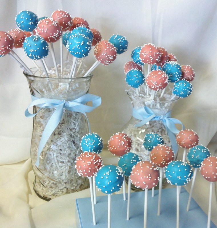 Кейк Попс на гендер пати