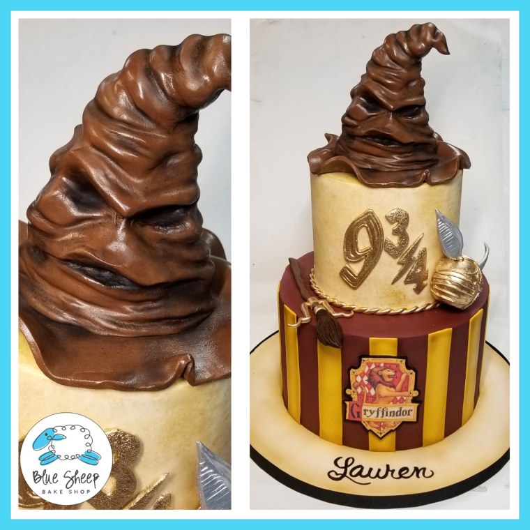 Торт в виде шляпы Гарри Поттера