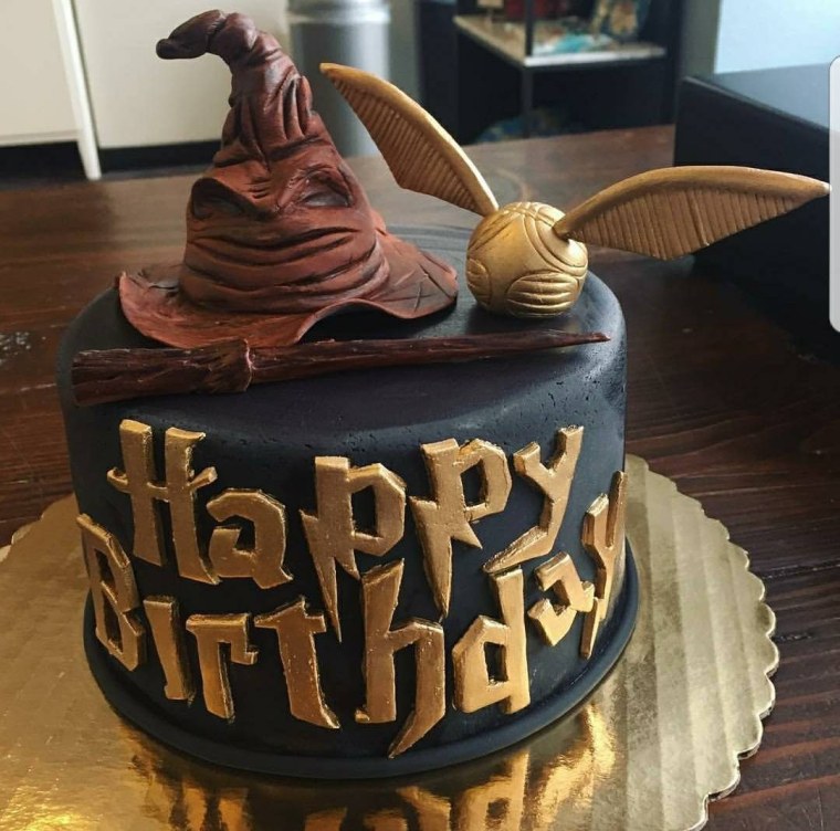 Гарри Поттер торт Хагрида