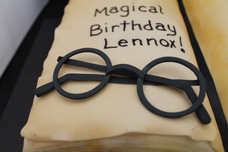 Торт Гарри Поттер очки