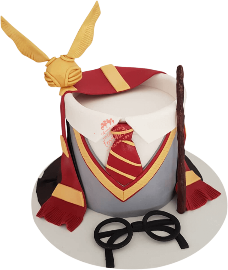 Торт с символикой Гарри Поттера