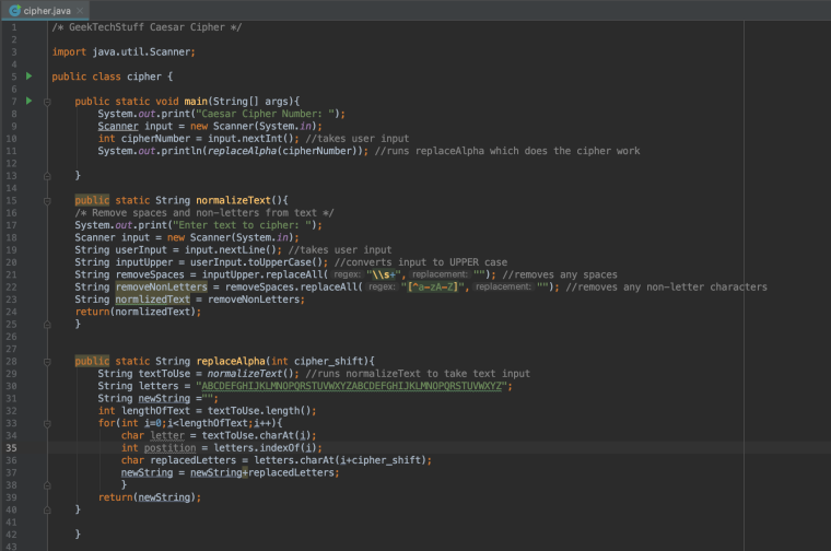 Реализация Шифра Цезаря на с++