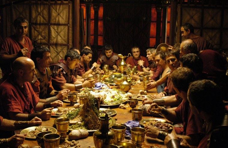 Пир в древнем Риме