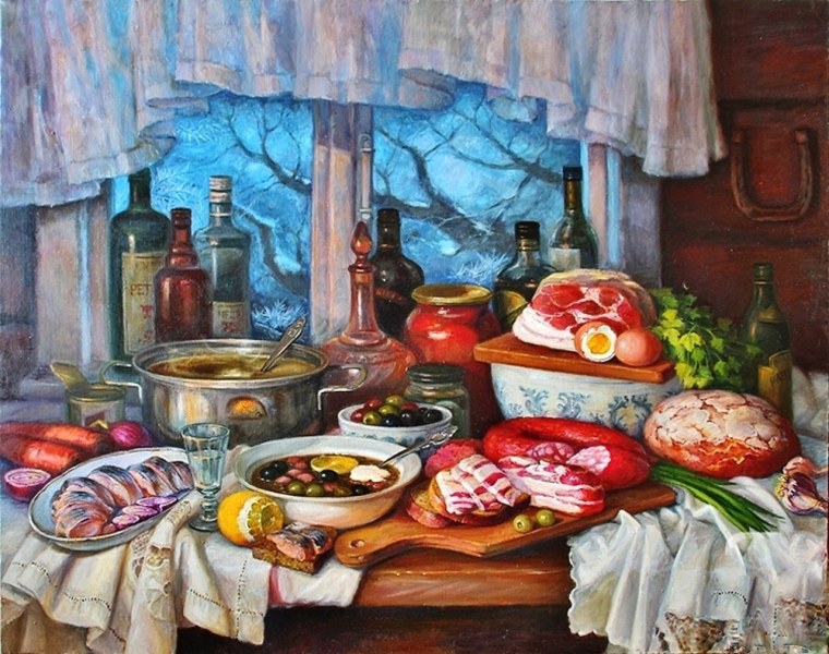 Елена Шумакова картины