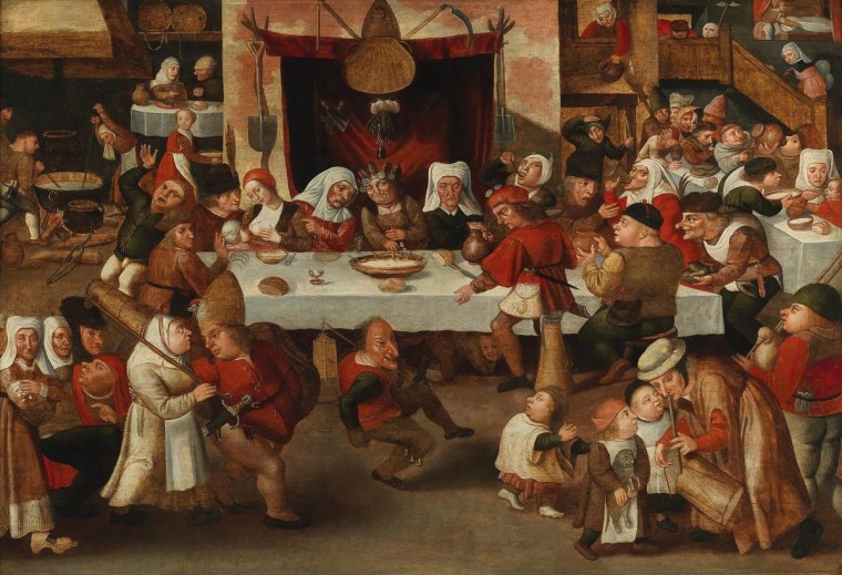 Питер брейгель Крестьянская свадьба