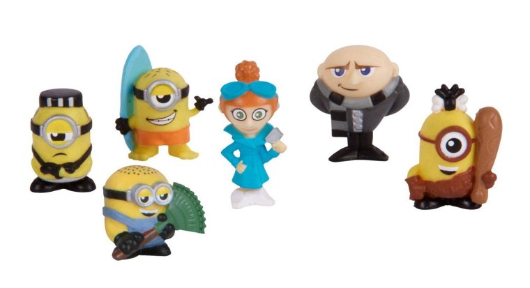 Набор из 6 фигурок "Гадкий я-3"