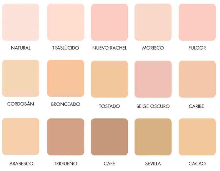 Пудра бежевый цвет