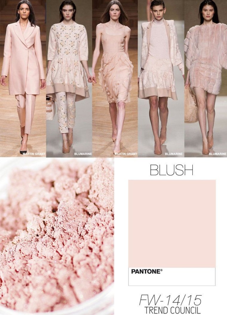 Пудровый розовый цвет