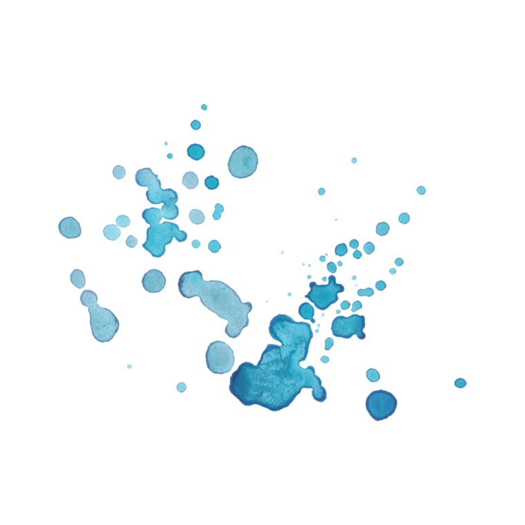 Акварельные капли