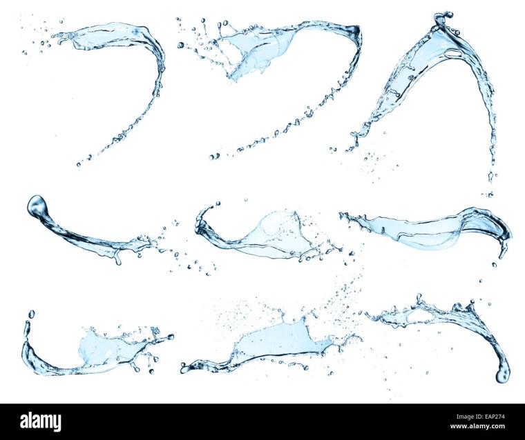 Кисти для фотошопа брызги воды