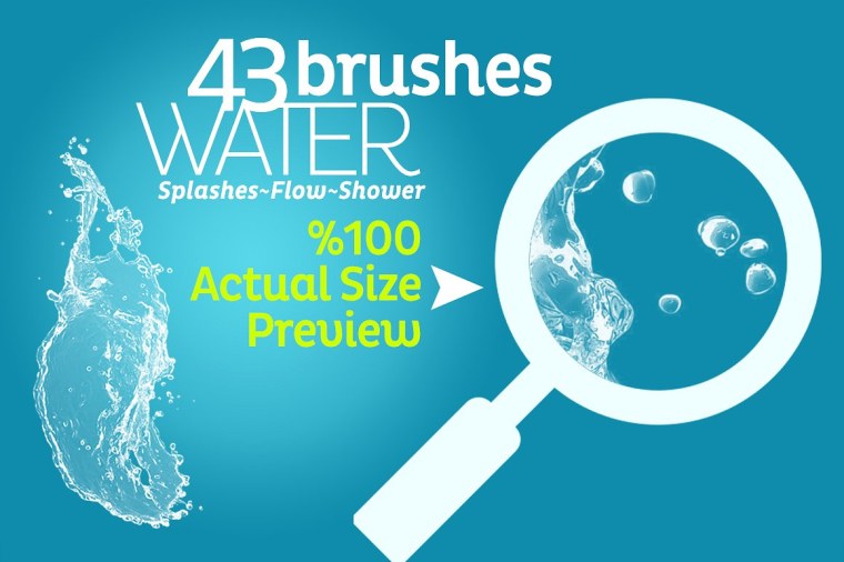 Water Splash Brush