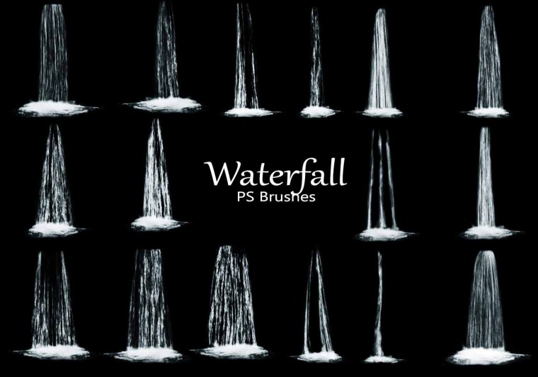 Кисти фонтан