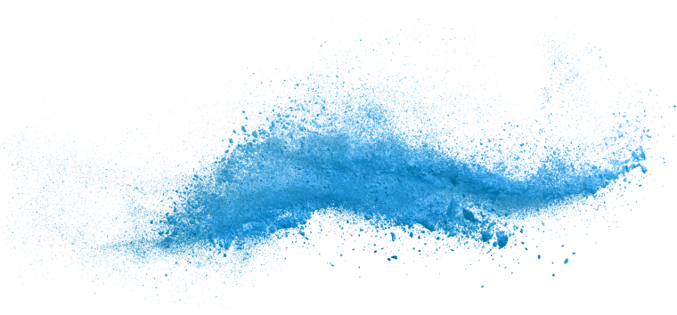 Синие брызги